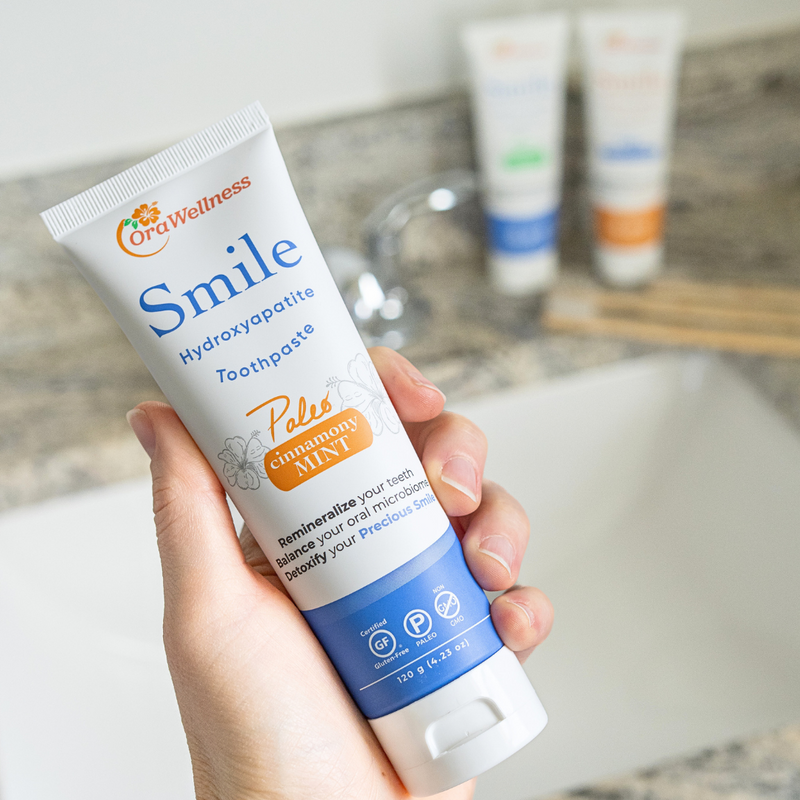OraWellness Smile Hydroxyapatite Toothpaste - Paleo Cinnamony Mint OraWellness Smile Hydroxyapatite Toothpaste - Paleo Cinnamony Mint