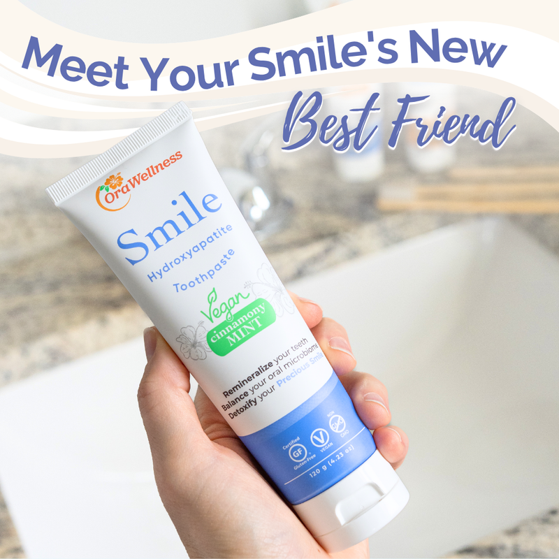 OraWellness Smile Hydroxyapatite Toothpaste - Vegan Cinnamony Mint OraWellness Smile Hydroxyapatite Toothpaste - Vegan Cinnamony Mint