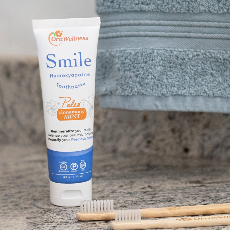 OraWellness Smile Hydroxyapatite Toothpaste - Paleo Cinnamony Mint ...