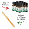 Holiday HealThy Mouth Blend + Free  Bass Toothbrushes