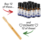 Holiday HealThy Mouth Blend + Free BRUSHECO BAMBOO Bass Toothbrush