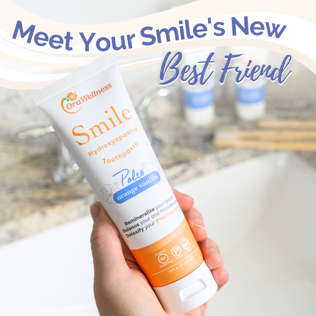 Meeto Toothpaste OraWellness Smile Hydroxyapatite Toothpaste - Paleo Orange Vanilla ...