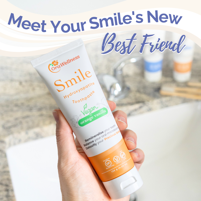 OraWellness Smile Toothpaste - Vegan Orange Vanilla