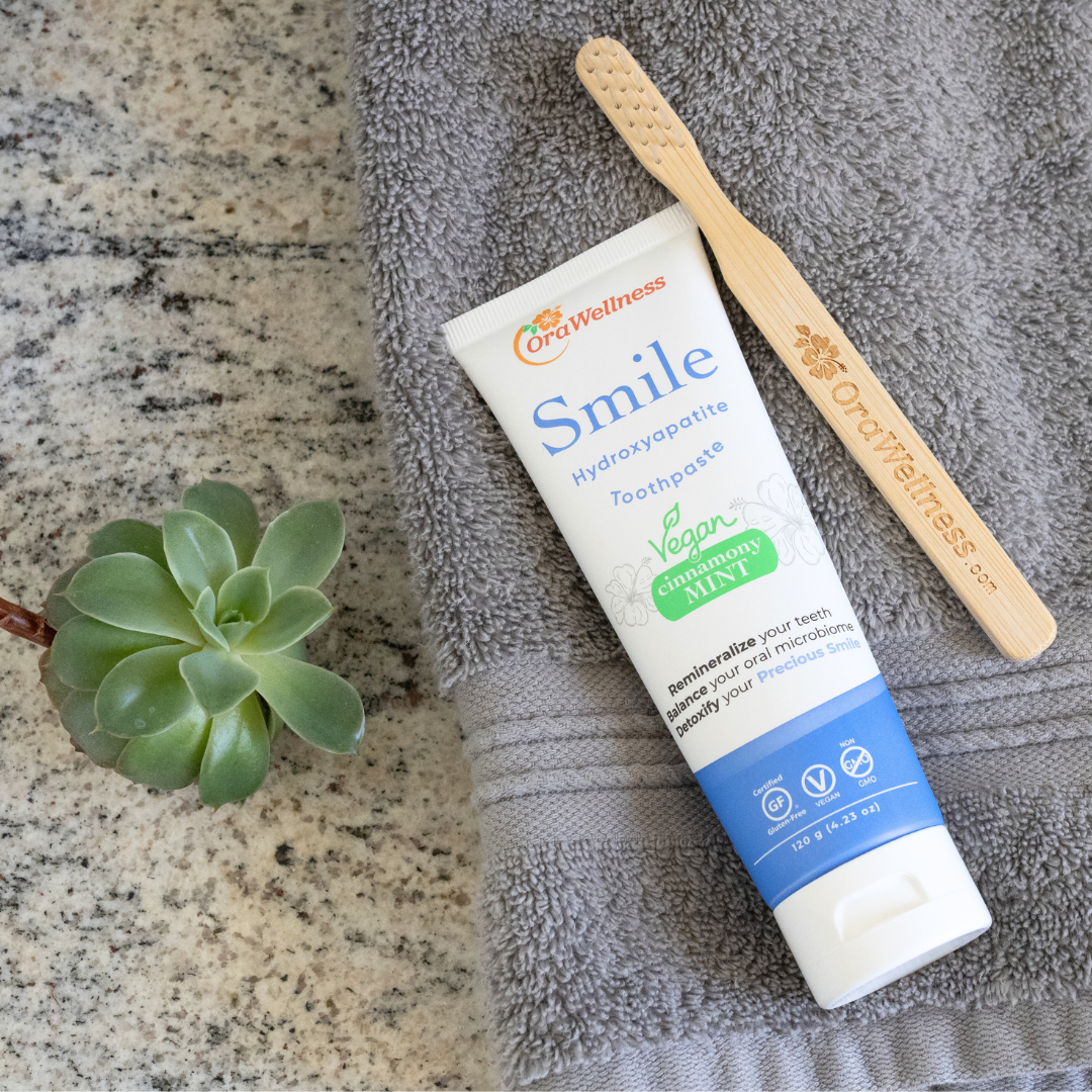 OraWellness Smile Hydroxyapatite Toothpaste - Vegan Cinnamony Mint OraWellness Smile Hydroxyapatite Toothpaste - Vegan Cinnamony Mint