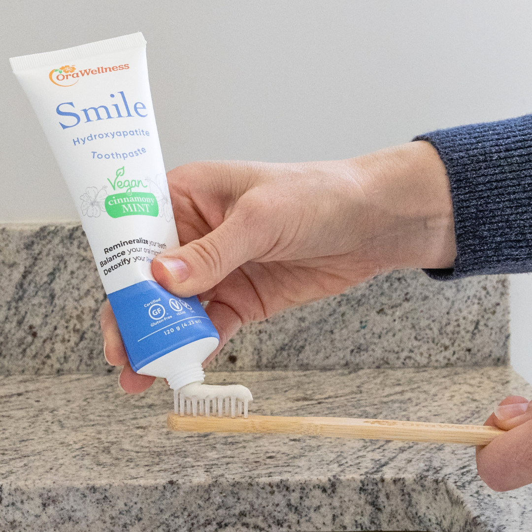 OraWellness Smile Hydroxyapatite Toothpaste - Vegan Cinnamony Mint OraWellness Smile Hydroxyapatite Toothpaste - Vegan Cinnamony Mint