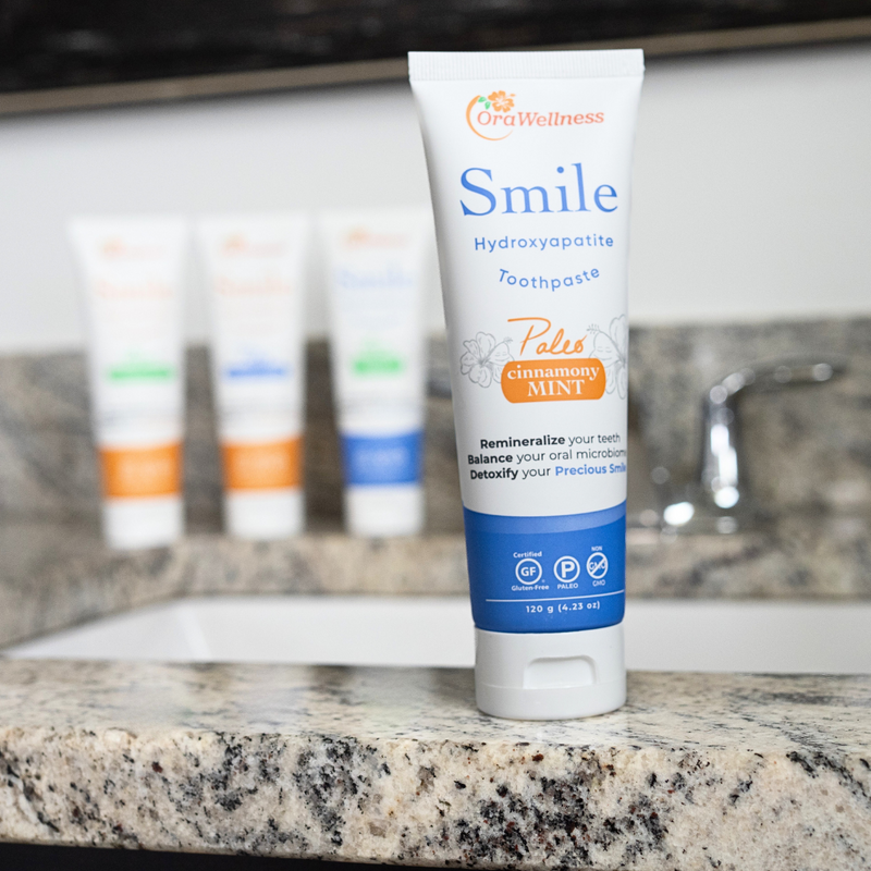 OraWellness Smile Hydroxyapatite Toothpaste - Paleo Cinnamony Mint OraWellness Smile Hydroxyapatite Toothpaste - Paleo Cinnamony Mint