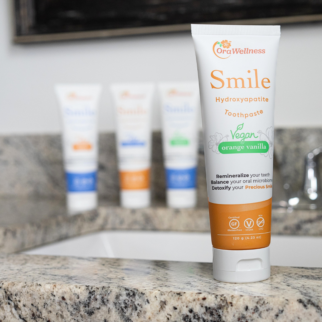 Sand Toothpaste OraWellness Smile Hydroxyapatite Toothpaste - Vegan Orange Vanilla ...