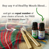 Holiday HealThy Mouth Blend + Free  Bass Toothbrushes