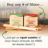 Holiday Shine Tooth Powder + Free Bass Toothbrushes Offer