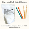 Holiday Shine Tooth Powder + Free Bass Toothbrushes Offer