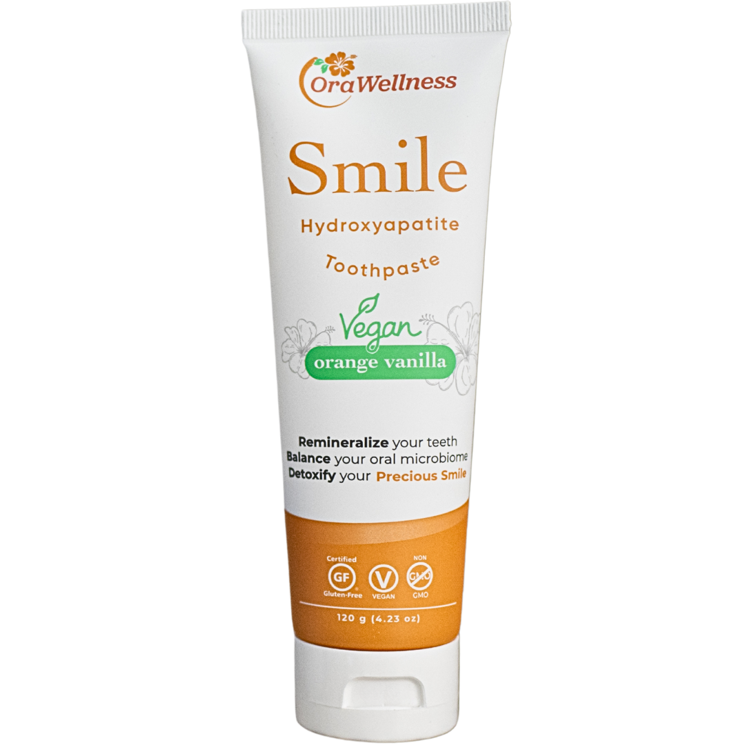 OraWellness Smile Hydroxyapatite Toothpaste - Vegan Orange Vanilla OraWellness Smile Hydroxyapatite Toothpaste - Vegan Orange Vanilla