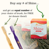 Holiday Shine Tooth Powder + Free Bass Toothbrushes Offer