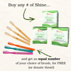 Holiday Shine Tooth Powder + Free Bass Toothbrushes Offer