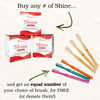 Holiday Shine Tooth Powder + Free Bass Toothbrushes Offer