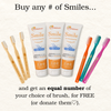 Holiday OraWellness Smile Toothpaste + Free Bass Toothbrushes