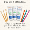 Holiday OraWellness Smile Toothpaste + Free Bass Toothbrushes