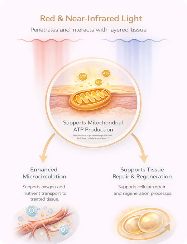 How Red & Near-Infrared Light <br/>Support Tissue Recovery